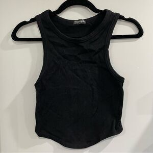 3/$25 ✺ SWS ribbed high neck tank top seamless black large